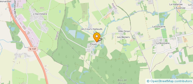 localisation de l'entreprise SCI LES MINES  CHANTELOUP