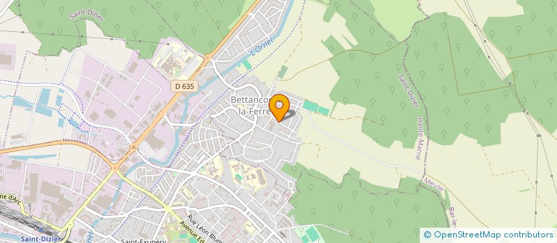 localisation de l'entreprise SCI LES MINIERES à BETTANCOURT-LA-FERREE
