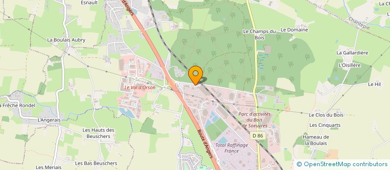 localisation de l'entreprise SCI LES MINIERES  VERN-SUR-SEICHE