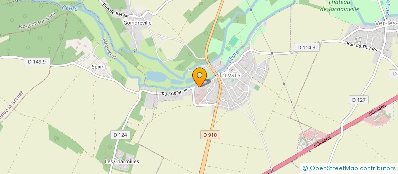localisation de l'entreprise SCI LES MINIMOUCHES à THIVARS