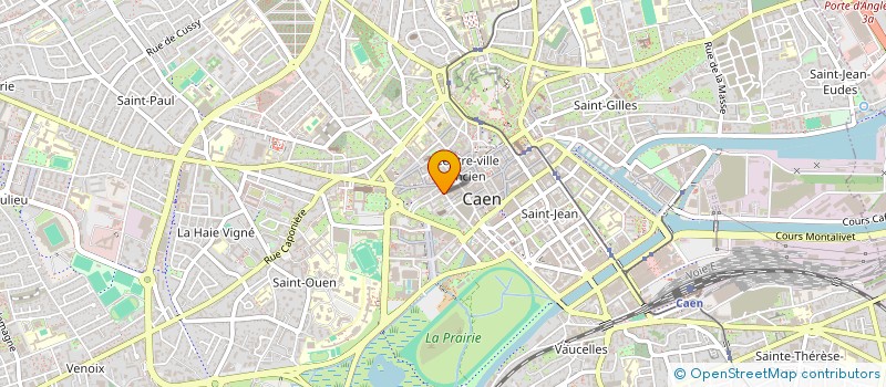 localisation de l'entreprise SCI LES MINQUIERS  CAEN