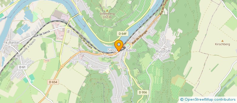 localisation de l'entreprise SCI LES MIRABELLES  MALLING