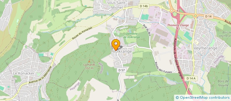 localisation de l'entreprise SCI LES MIRABELLES à THIONVILLE