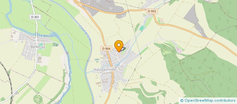localisation de l'entreprise SCI LES MIRAGES à HAUDAINVILLE