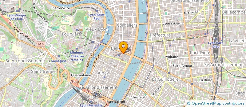 localisation de l'entreprise SCI LES MITCHELS  LYON