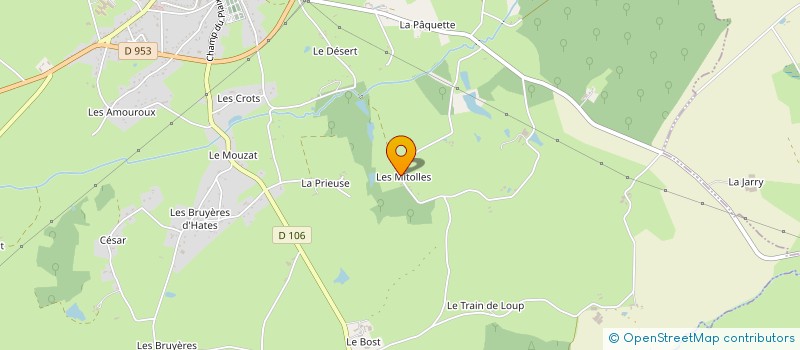 localisation de l'entreprise SCI LES MITOLLES  BOURBON-L ARCHAMBAULT