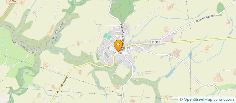 localisation de l'entreprise SCI LES MOGETTES VOLANTES  MAUGES-SUR-LOIRE