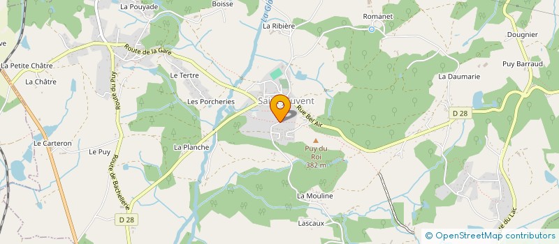 localisation de l'entreprise SCI LES MOLENES à SAINT-JOUVENT