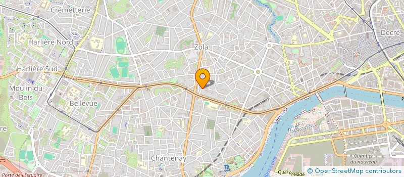 localisation de l'entreprise SCI LES MOLLETS EN OR  NANTES