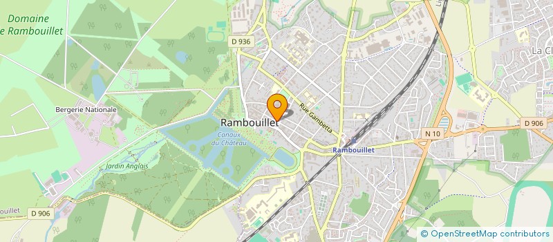 localisation de l'entreprise SCI LES MONFORTS  RAMBOUILLET