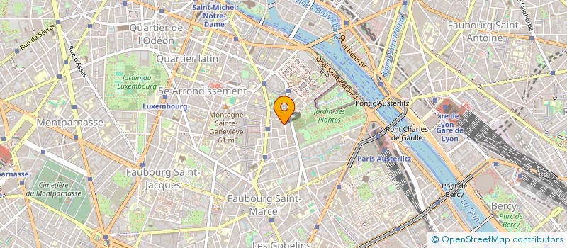 localisation de l'entreprise SCI LES MONGETS  PARIS