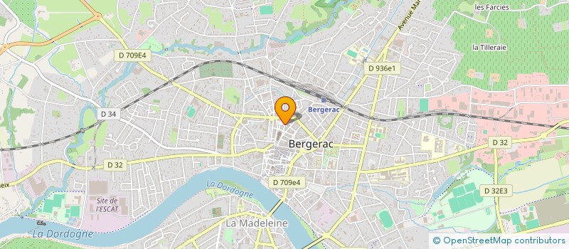 localisation de l'entreprise SCI LES MONROUX à BERGERAC