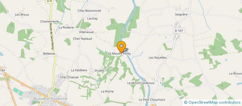 localisation de l'entreprise SCI LES MONTEIX  VAL-D'OIRE-ET-GARTEMPE