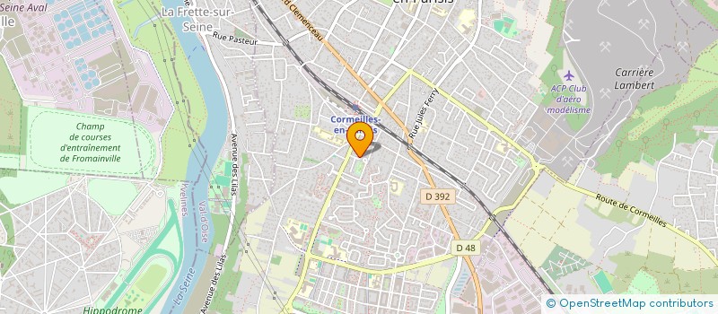 localisation de l'entreprise SCI LES MONTICOPAINS  CORMEILLES-EN-PARISIS