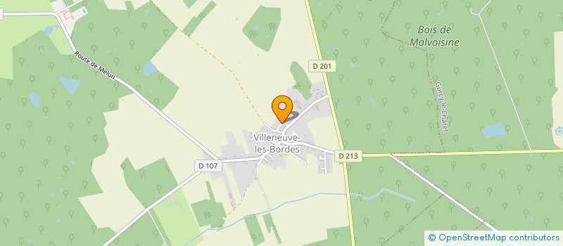 localisation de l'entreprise SCI LES MONTILS  VILLENEUVE-LES-BORDES