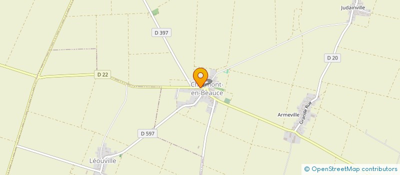 localisation de l'entreprise SCI LES MONTS  CHARMONT-EN-BEAUCE