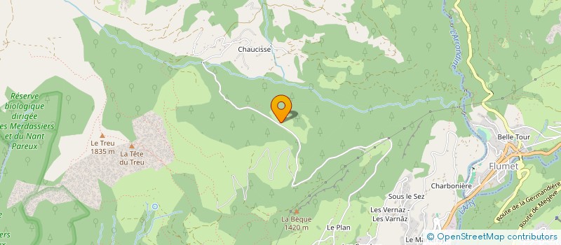 localisation de l'entreprise SCI LES MONTS  SAINT-NICOLAS-LA-CHAPELLE