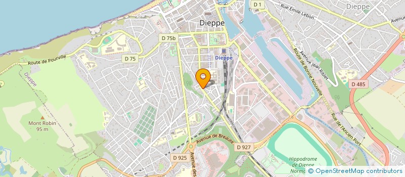 localisation de l'entreprise SCI LES MORILLES  DIEPPE