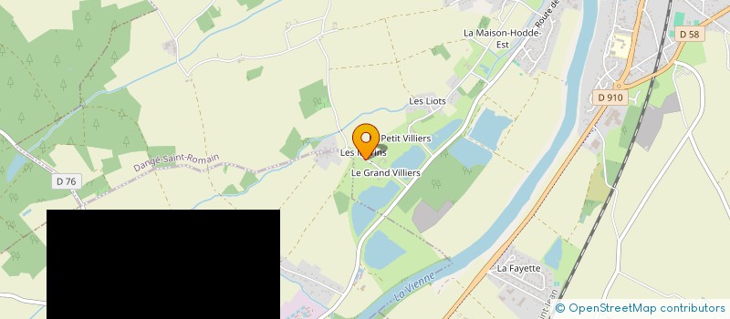 localisation de l'entreprise SCI LES MORINS à DANGE-SAINT-ROMAIN