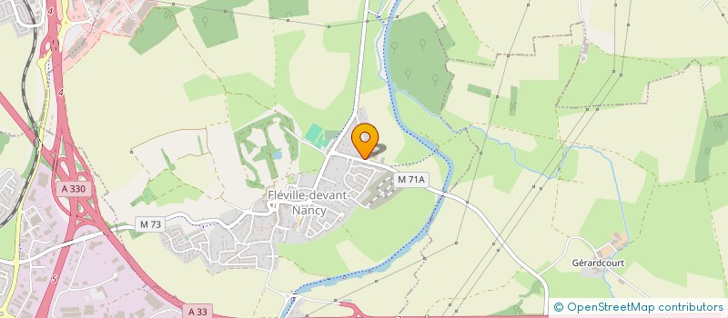 localisation de l'entreprise SCI LES MOSES  FLEVILLE-DEVANT-NANCY