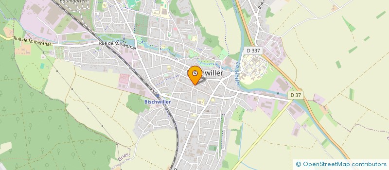 localisation de l'entreprise SCI LES MOSSES  BISCHWILLER