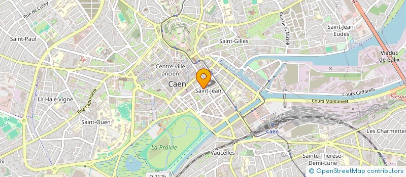 localisation de l'entreprise SCI LES MOTS RETROUVES à CAEN