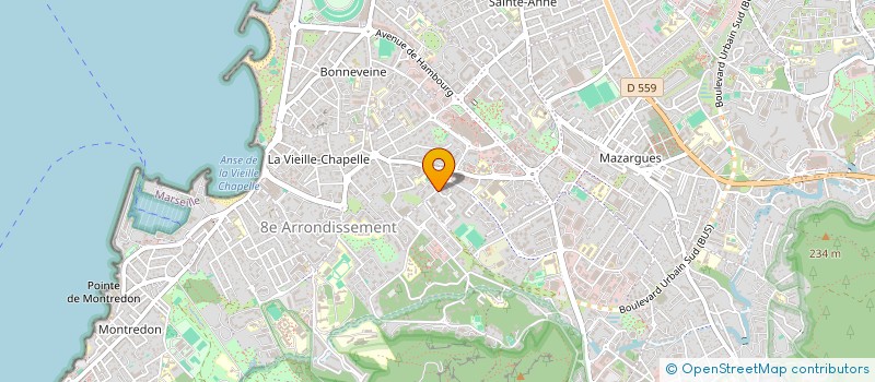 localisation de l'entreprise SCI LES MOUETTES à MARSEILLE