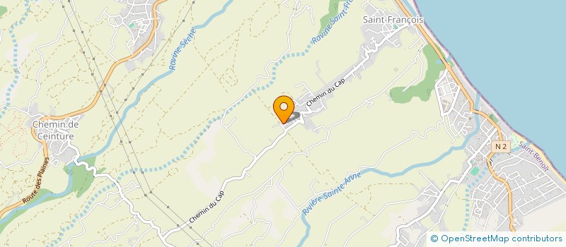 localisation de l'entreprise SCI LES MOUETTES à SAINT-BENOIT