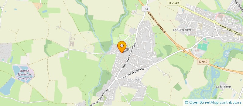 localisation de l'entreprise SCI LES MOUETTES  TALMONT-SAINT-HILAIRE