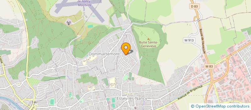 localisation de l'entreprise SCI LES MOUETTES  ESSEY-LES-NANCY