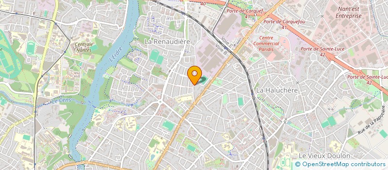 localisation de l'entreprise SCI LES MOUETTES DE KERNIOL à NANTES