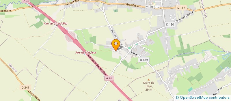 localisation de l'entreprise SCI LES MOUFLETS  MAMETZ