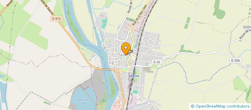 localisation de l'entreprise SCI LES MOUFLETS  SEURRE