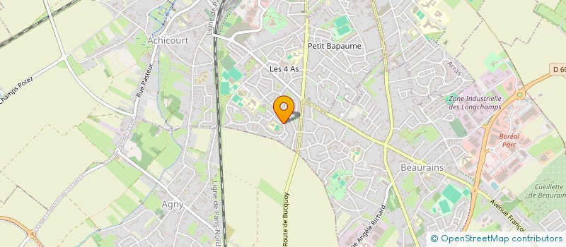 localisation de l'entreprise SCI LES MOUFLETS  ACHICOURT