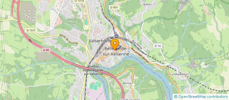 localisation de l'entreprise SCI LES MOULINS à VALSERHONE