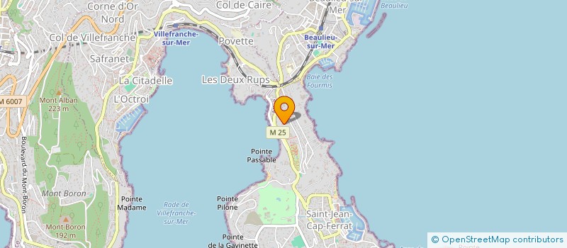 localisation de l'entreprise SCI LES MOULINS  VILLEFRANCHE-SUR-MER