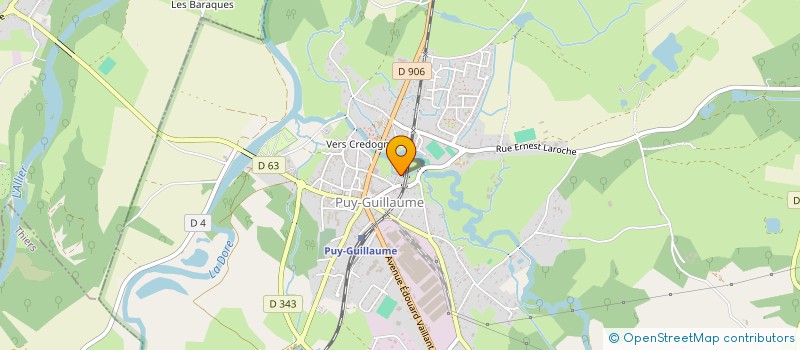 localisation de l'entreprise SCI LES MOULINS  PUY-GUILLAUME