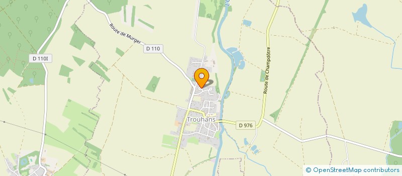localisation de l'entreprise SCI LES MOULINS  TROUHANS