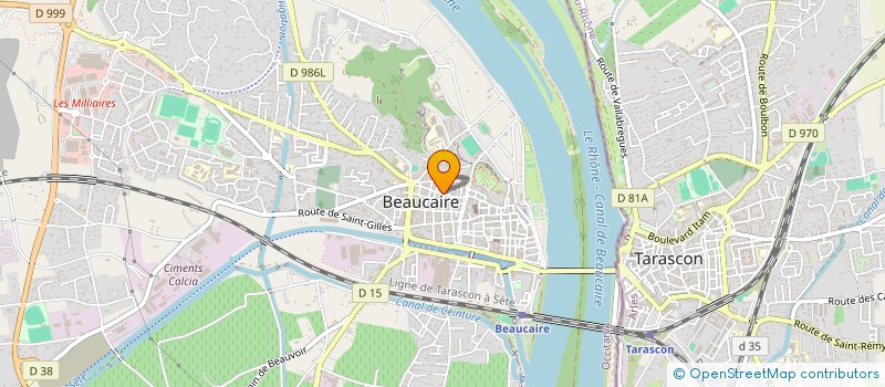 localisation de l'entreprise SCI LES MOULINS  JONQUIERES-SAINT-VINCENT