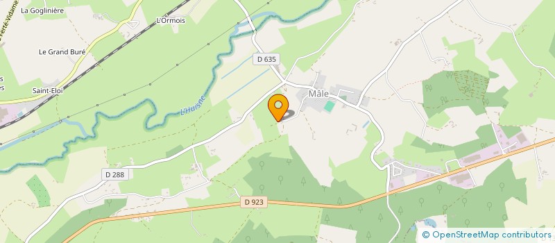 localisation de l'entreprise SCI LES MOULINS à VAL-AU-PERCHE