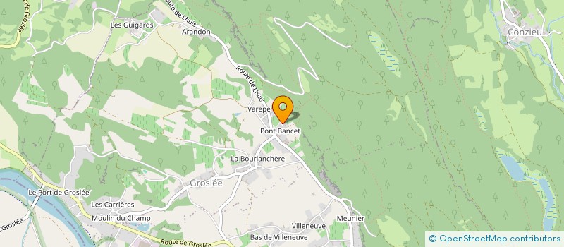 localisation de l'entreprise SCI LES MOULINS  GROSLEE-SAINT-BENOIT