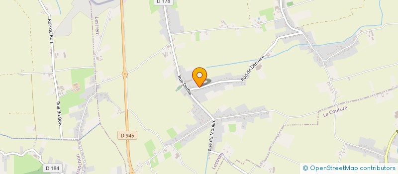 localisation de l'entreprise SCI LES MOULINS DE PARADIS  LESTREM