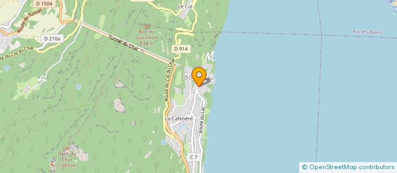 localisation de l'entreprise SCI LES MOULINS DE PIERRE YVES  LE BOURGET DU LAC