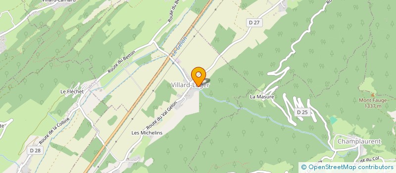 localisation de l'entreprise SCI LES MOULINS DE VILLARD LEGER  VILLARD-LEGER