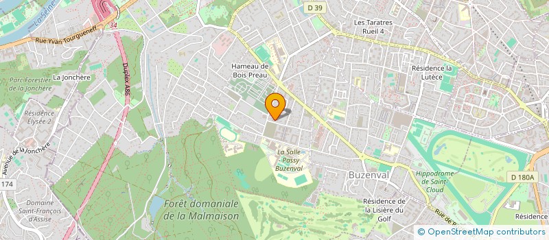 localisation de l'entreprise SCI LES MOUSQUETAIRES à RUEIL-MALMAISON
