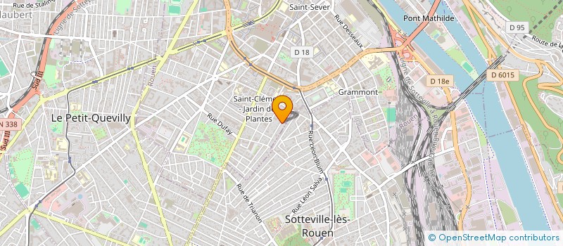 localisation de l'entreprise SCI LES MUETTES  ROUEN