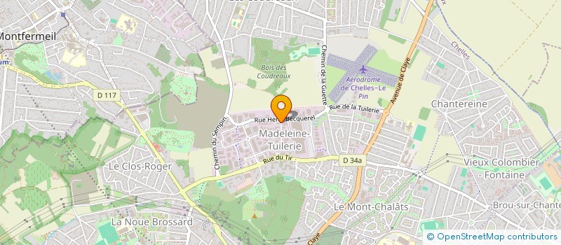 localisation de l'entreprise SCI LES MUGUETS  CHELLES