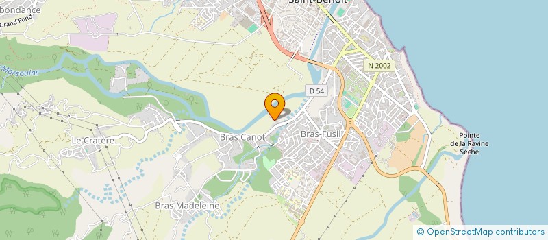 localisation de l'entreprise SCI LES MUGUETS à SAINT-BENOIT