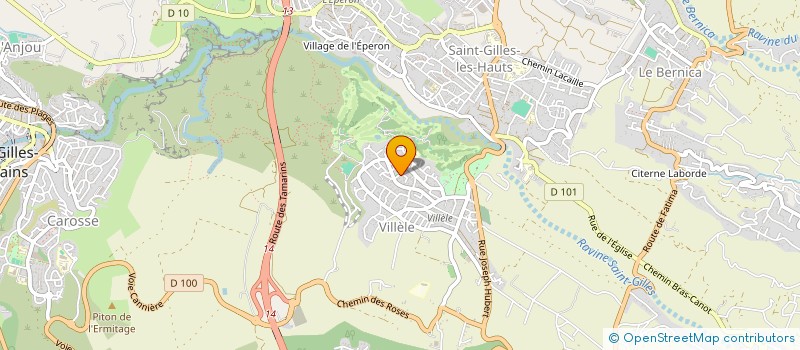 localisation de l'entreprise SCI LES MUGUETS à SAINT-PAUL