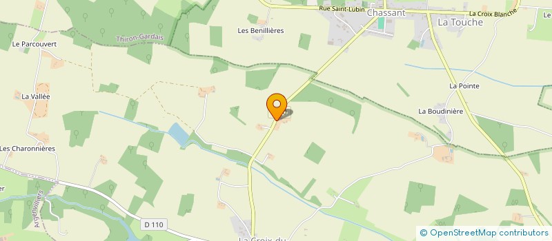 localisation de l'entreprise SCI LES MUIDS à SAINTIGNY